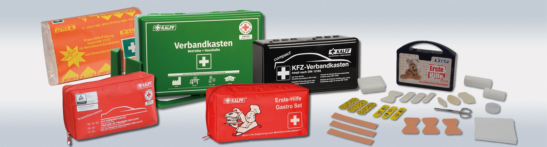 KFZ-Verbandtasche - SAFE TRIO MIT STANDARDMOTIV - 3 Farben - 60.50.113.0.00